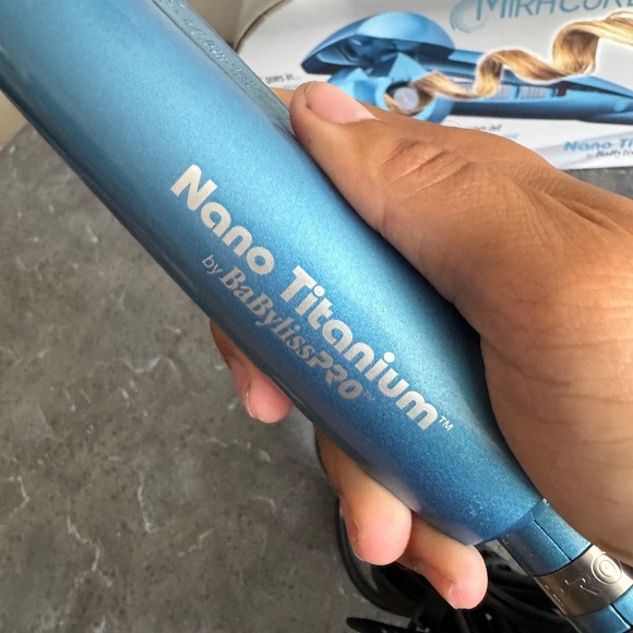 BaBylissPRO MiraCurl Nano Titanium Professional Hair Curler. Open Box. Tested. - Picture 4 of 7